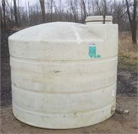 1600-gallon Poly Tank