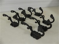 7 COAT/HAT HOOKS