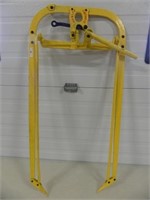 HAY FORK PAINTED YELLOW