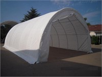 New/Unused Peak Ceiling Storage Shelter,