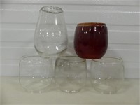 BOX OF 5 LANTERN GLOBES