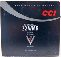 (20) rds CCI 22 WMR Shotshells (Pest Control)