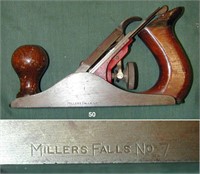 Scarce Millers Falls #7 iron smooth plane