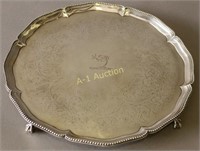 Georgian Chippendale Sterling Salver