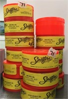 13 plastic containers of spitfire 22 LR truncated