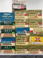 16 boxers of assorted 12ga shotgun shells       (k