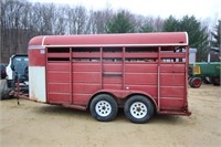 Ponderosa livestock trailer