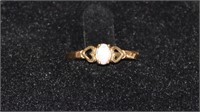 14kt Yellow Gold & Opal Ring