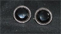 Alaskan Black Diamond Cufflinks