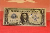 1923 Large Size One Dollar Silver Cert. Note