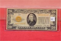 1928 Twenty Dollar Gold Certificate