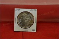 1881 Morgan Silver Dollar  MS62