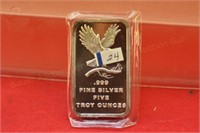 (5) Troy oz. Silver Bar