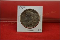 1934 Peace Silver Dollar   nice