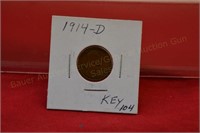 1914d Lincoln Wheat Cent key date