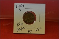 1909s Lincoln Wheat Cent  key date