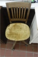 Vintage Rolling Desk Chair