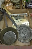 Vintage Metal Pans / Sprinkler