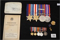 WWII medals belonging to Major in the army