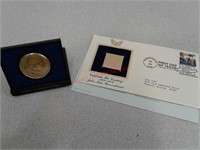 1972 bicentennial commemorative medal and first