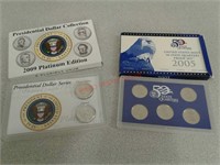 Presidential dollar collection 2009, 2005 state