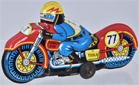 JAPAN Tin Friction THUNDERBIRD MOTORCYCLE