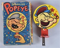 CHEIN TIN POPEYE SPARKLER w/ BOX