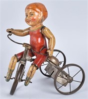MARX Tin Windup KIDDY CYCLIST Early Version