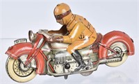 US ZONE GERMANY Tin Windup MOTORCYCLE