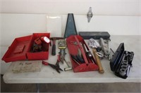 Assortment of hand tools