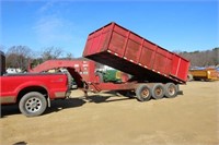 OTS tri axel dump trailer