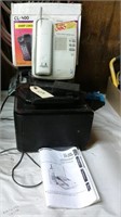 Hp Fax Machine & Sharp Cl 400 Cordless Phone