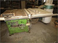 Tannerwitz 3 phase table saw