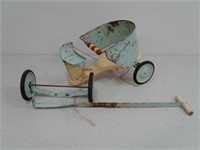 Antique Taylor Tot baby doll carriage stroller