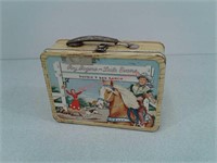 Vintage Roy Rogers and Dale Evans metal lunch box