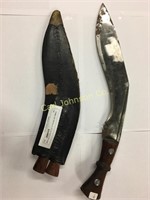 MID EASTERN STYLE 12" BLADE W/2 SMALL KNIVES IN
