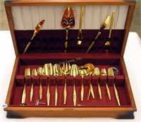 Partial Set Of Plated Silverware