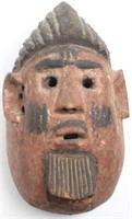Indonesian Polychrome-Painted Mask