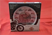 Harley Davidson Motorcycles Sound Clock