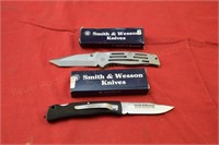 (2) Smith & Wesson Knives in Boxes