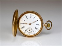 Gentleman's gold pocket watch