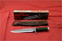 Rambo First Blood Knife w/ Sheath in Box