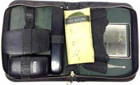 Vintage Travel Grooming Kit- Leather
