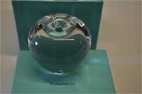 Tiffany & Co. Glass Art Apple
