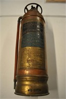 Badgers Antique Copper Fire Extinguisher