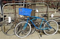 2 Bicycles, Metal Headboard