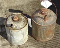 2 Oil Cans