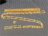 40" strand of freshwater pearl - light pink neckla