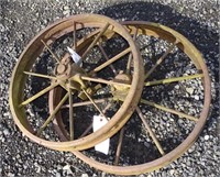 2-21 inch Steel Wheels