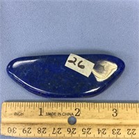 3.25" piece of lapis           (g 22)